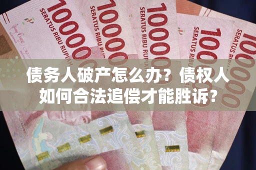 武汉债务人破产怎么办？债权人如何合法追偿才能胜诉？