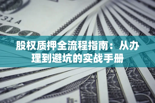 武汉股权质押全流程指南：从办理到避坑的实战手册