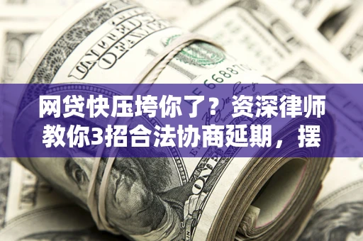 武汉网贷快压垮你了？资深律师教你3招合法协商延期，摆脱暴力催收！