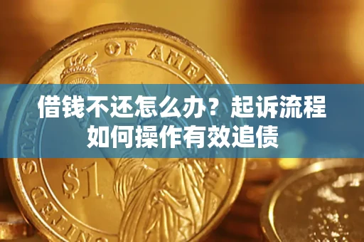 武汉借钱不还怎么办？起诉流程如何操作有效追债