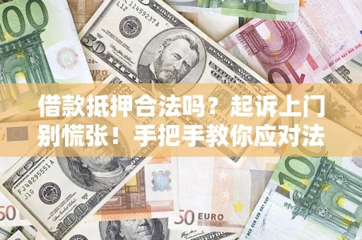 武汉借款抵押合法吗？起诉上门别慌张！手把手教你应对法律程序