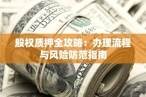 武汉股权质押全攻略：办理流程与风险防范指南