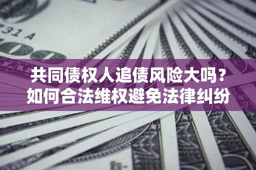 武汉共同债权人追债风险大吗？如何合法维权避免法律纠纷？