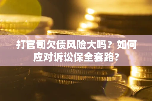 武汉打官司欠债风险大吗？如何应对诉讼保全套路？