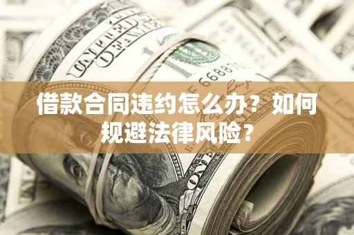 武汉借款合同违约怎么办？如何规避法律风险？